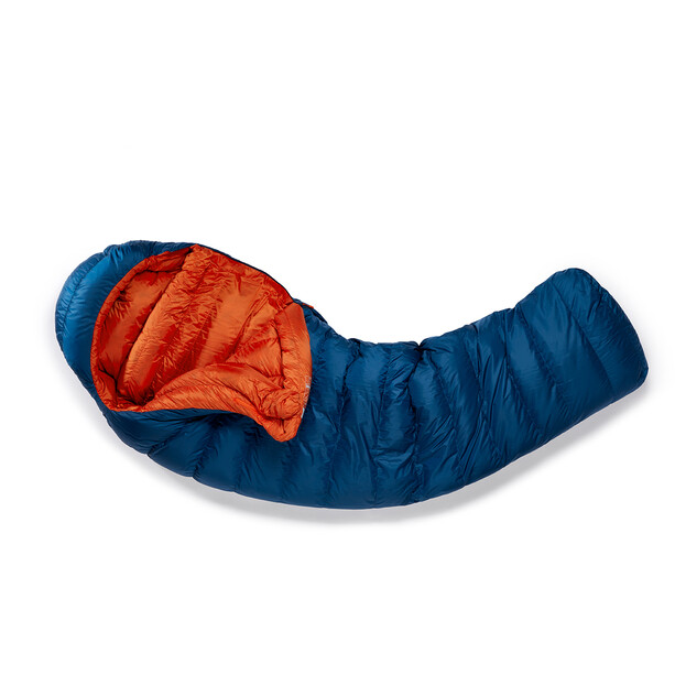 Rab Ascent 700 Schlafsack Extra Long Wide blau