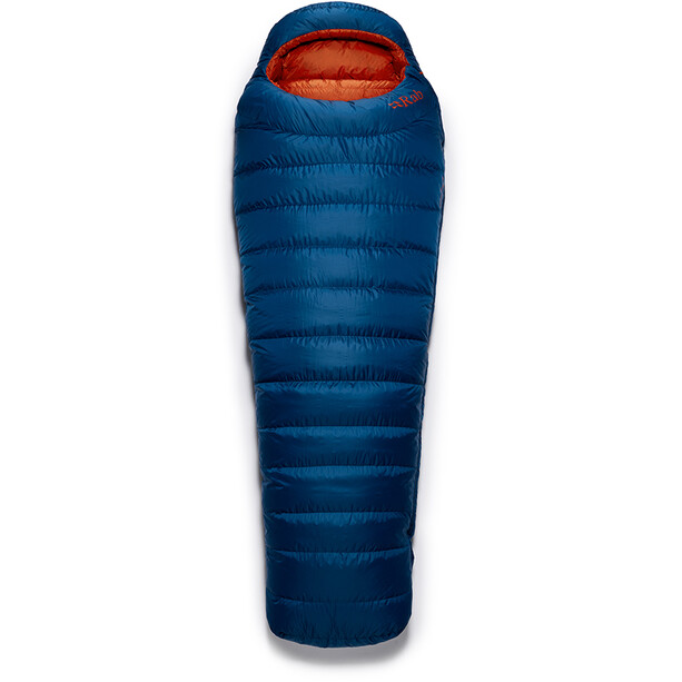 Rab Ascent 700 Schlafsack Extra Long Wide blau