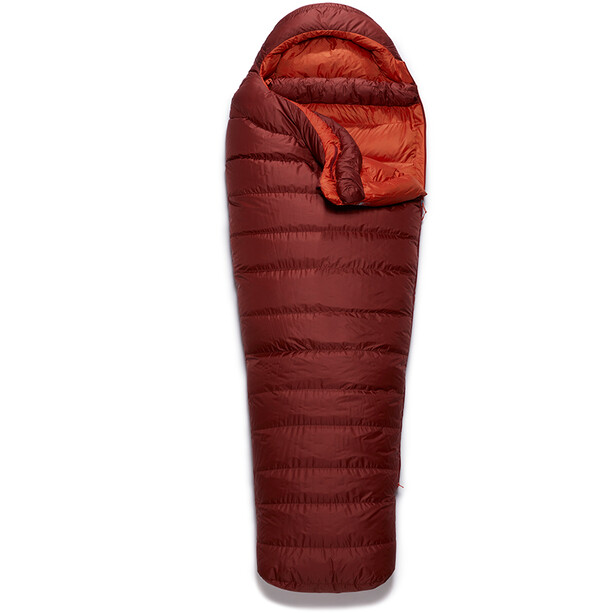 Rab Ascent 900 Schlafsack Long rot