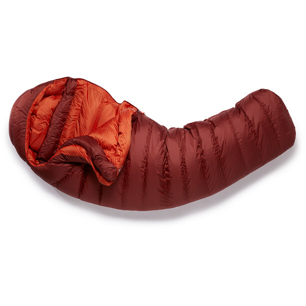 Rab Ascent 900 Schlafsack Long rot