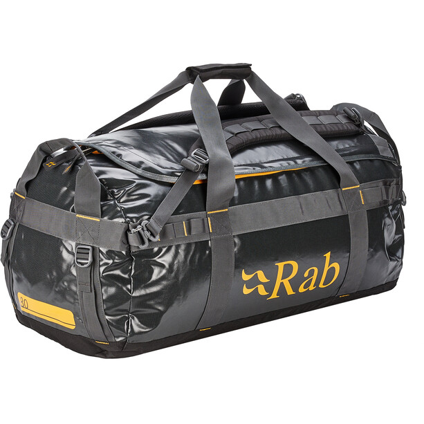 Rab Expedition Kitbag 80, nero/grigio