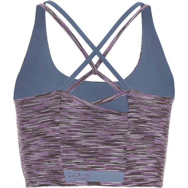 Rab Lineal Top Donna, grigio/rosso