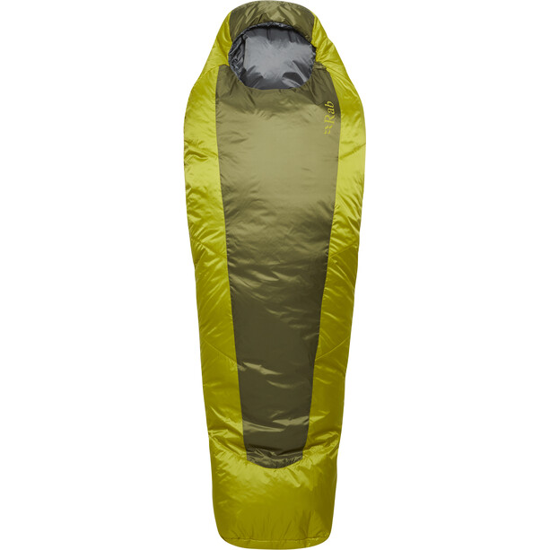 Rab Solar Eco 0 Schlafsack Regular grün