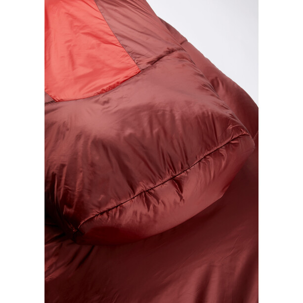 Rab Solar Eco 3 Bolsa de dormir Normal Mujer, rojo