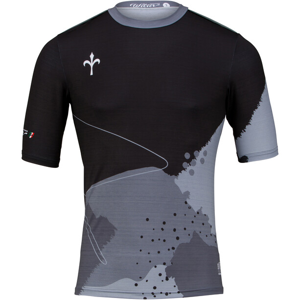 Wilier Gravel Azimut T-Shirt schwarz/grau