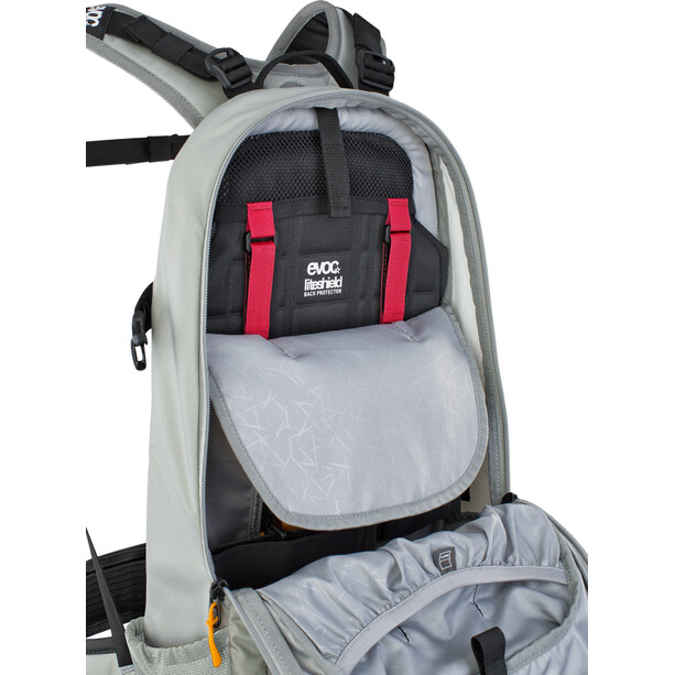 EVOC FR Enduro E-Ride Plecak Protector 16l, szary