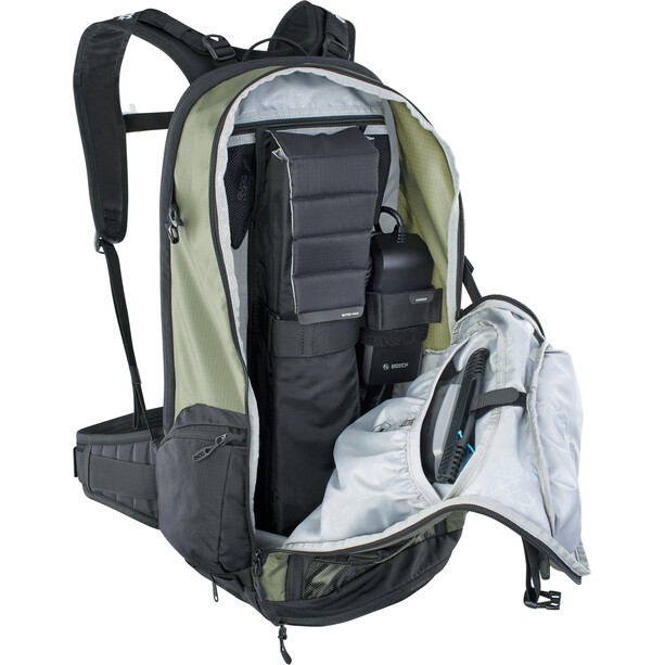 EVOC FR Tour E-Ride Protector Backpack 30l dark olive/black