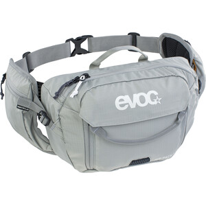 EVOC Hip Pack 3l + Bolsa Hidratación 1,5l, gris gris