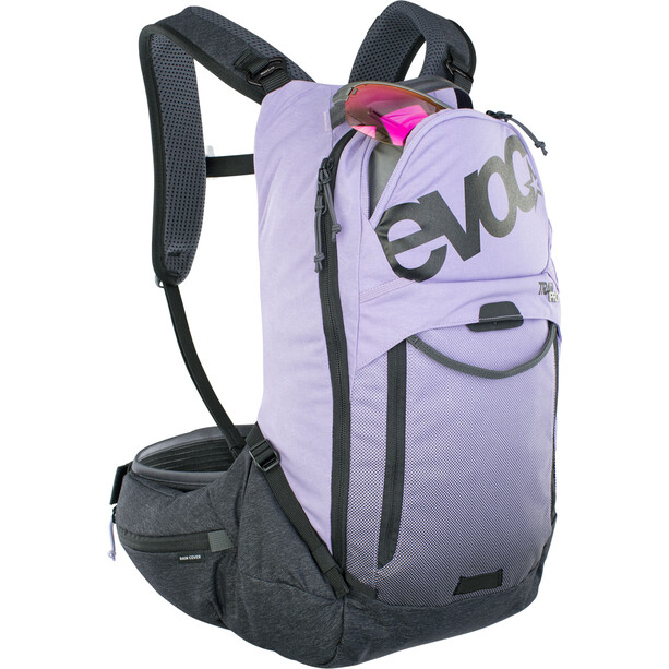 EVOC Trail Pro 16 Protector Rugzak, violet