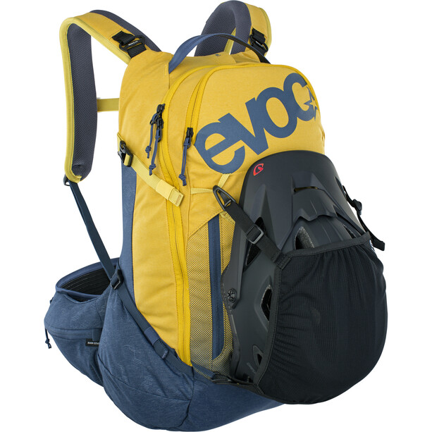 EVOC Trail Pro 26 Protector Backpack curry/denim