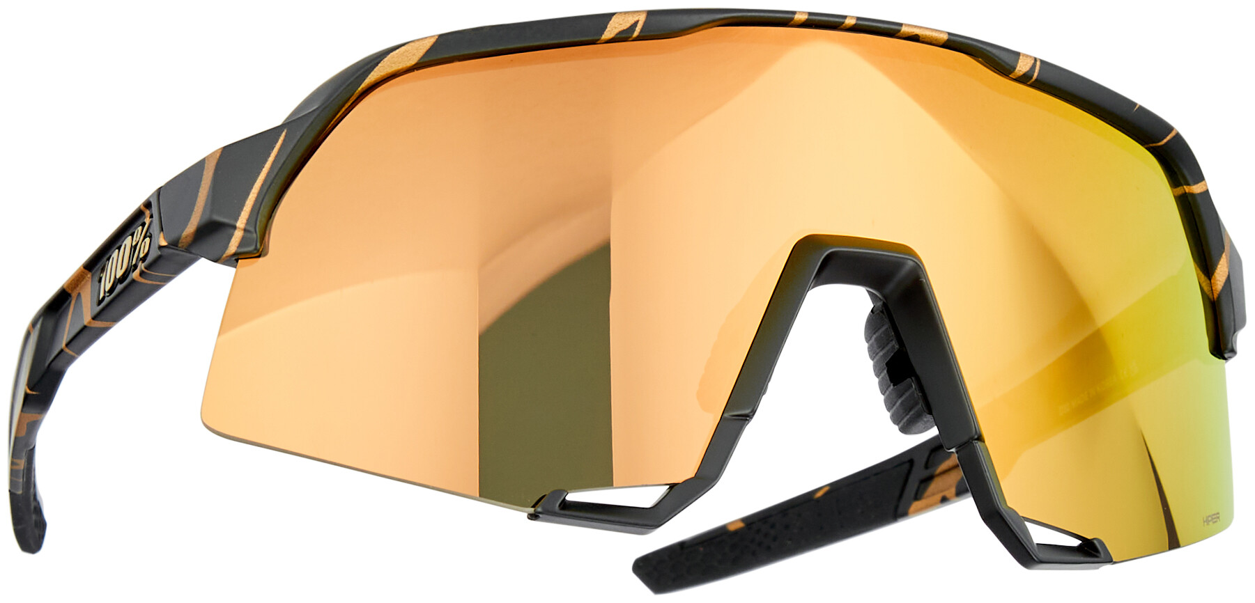 Ride 100% S3 Sunglasses Peter Sagan Ltd Edition Metallic Gold 