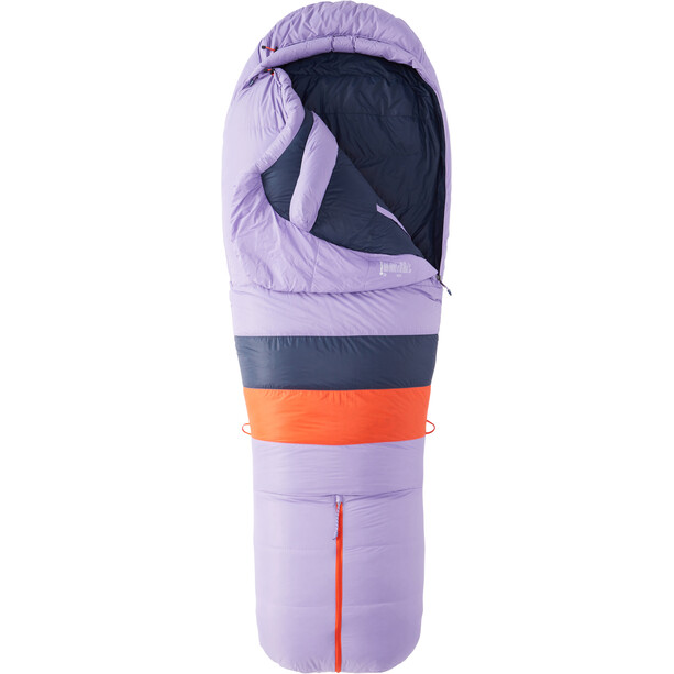 Marmot Teton Bolsa de dormir Largo Mujer, violeta