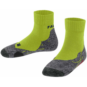 Falke TK2 Kurze Socken Kinder grün/grau grün/grau