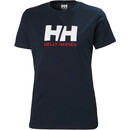 Helly Hansen HH Logo Camiseta Mujer, azul