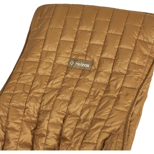 Helinox Quilted Seat Warmer for Sunset/Beach Chair, brązowy/zielony