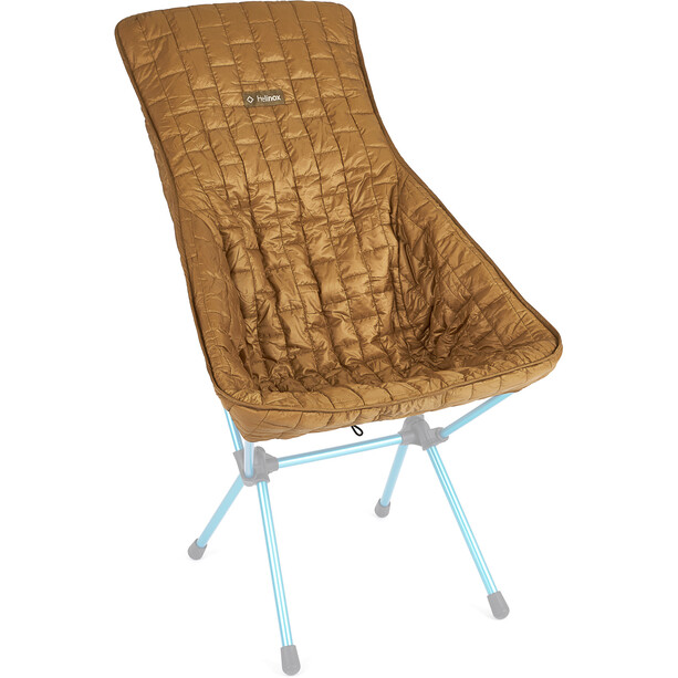Helinox Gewatteerde stoelverwarming voor Sunset/Beach stoel, bruin/groen