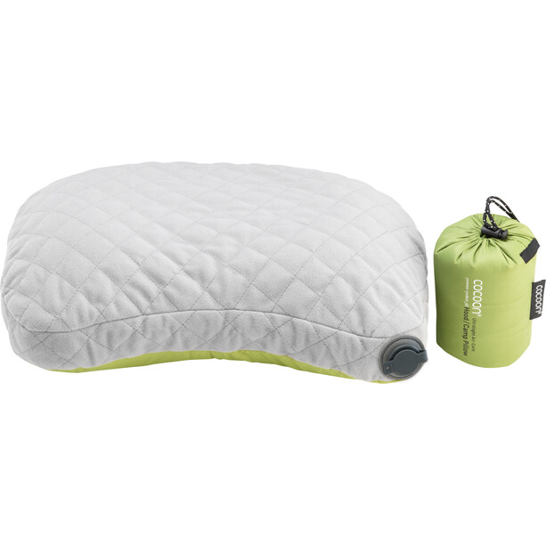 Cocoon Air-Core Hood/Camp Pillow Ultralight 28x37cm wasabi/grey