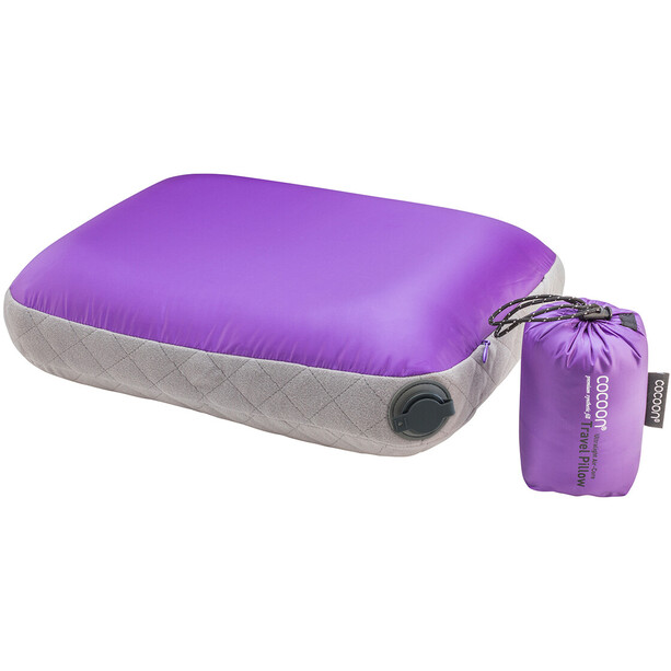 Cocoon Air-Core Pillow Ultralight 28x38cm purple/grey