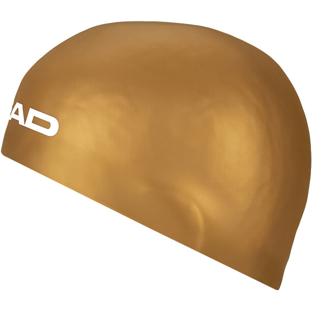 Head 3D Racing Bonnet de bain, jaune