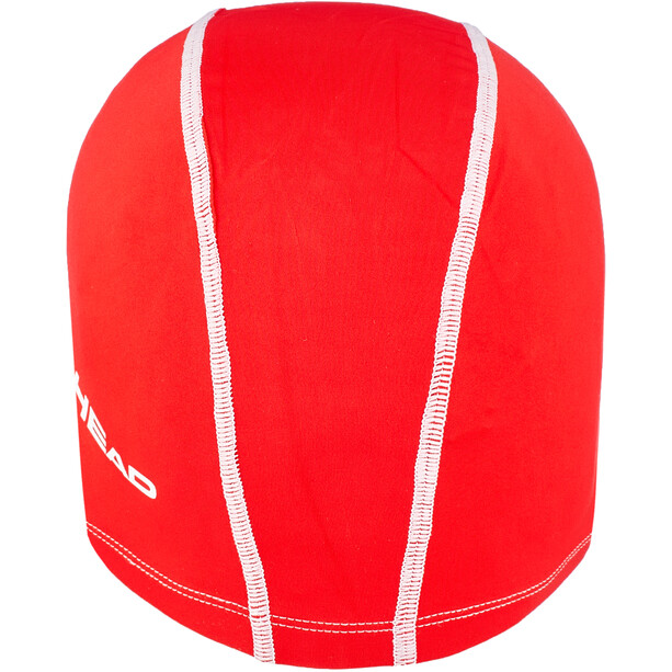 Head Nylon Spandex Cap red