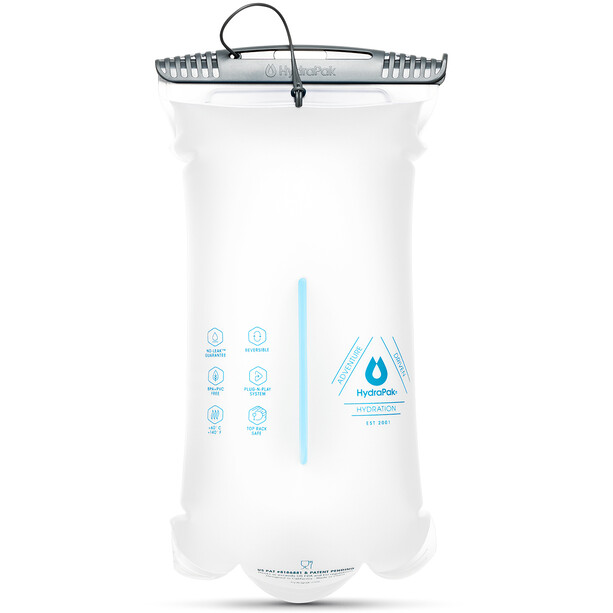 Hydrapak Shape-Shift Réservoir d'hydratation 2l, transparent