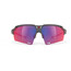Rudy Project Deltabeat Brille grau/rot