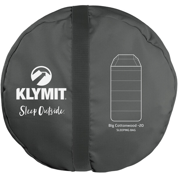 Klymit Big Cottonwood -20 Schlafsack XL beige/braun