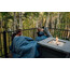 Klymit Homestead Cabin Comforter Blanket, blauw/grijs