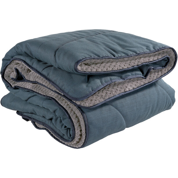 Klymit Homestead Cabin Comforter Blanket, azul/gris