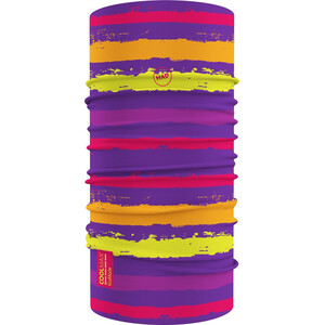 HAD Coolmax Sun Protection Loop Sjaal Kinderen, violet/geel violet/geel