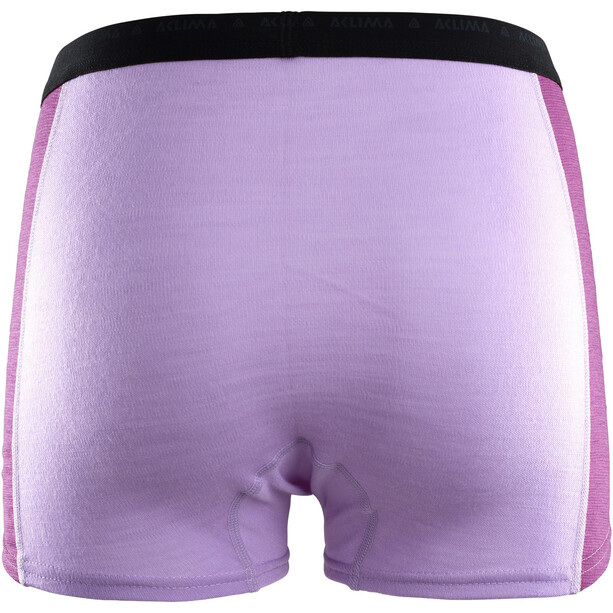 Aclima WarmWool Boxer Shorts Dam violett