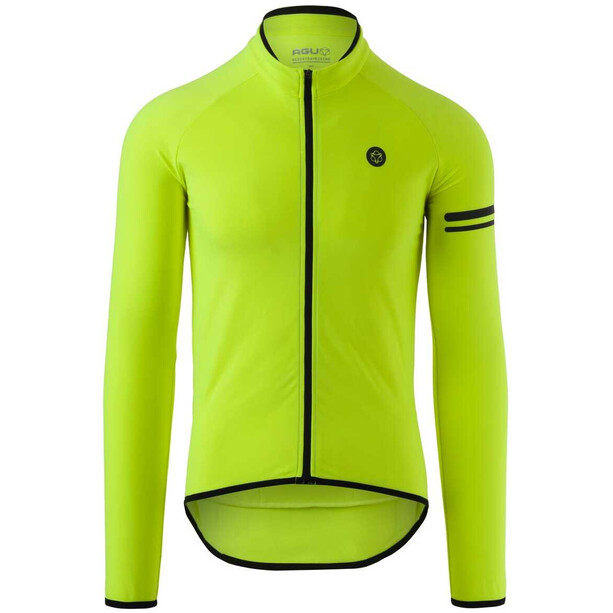 AGU Essential Thermo Maillot à manches longues Homme, jaune