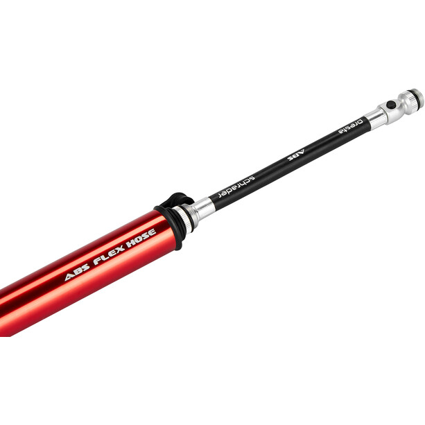 Lezyne CNC HP Drive Mini bomba Pequeño, rojo/negro