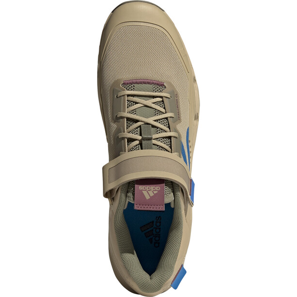 adidas Five Ten 5.10 Trailcross Clip-In MTB Shoes Men beige tone/blue rush/orbit green