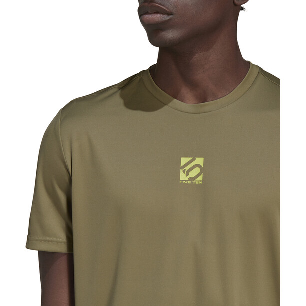 adidas Five Ten 5.10 TrailX T-shirt Heren, groen