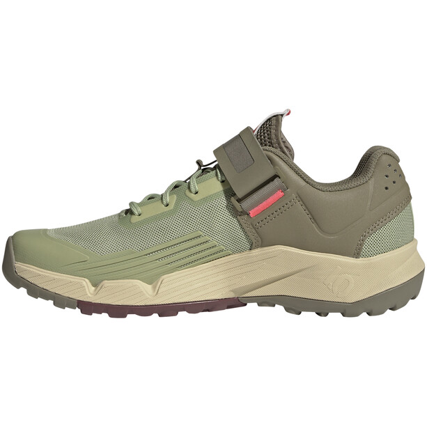 adidas Five Ten 5.10 Trailcross Clip-In Scarpe MTB Donna, verde oliva
