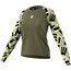 adidas Five Ten THE 5.10 Trail Maglietta a maniche lunghe Donna, verde oliva/giallo