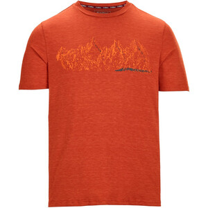 killtec Lilleo Camiseta SS Hombre, naranja naranja