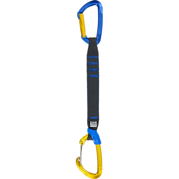 Climbing Technology Berry Pro Express-Set NY 22cm blau/gelb