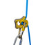 Climbing Technology Click Up Belay Device, żółty/szary