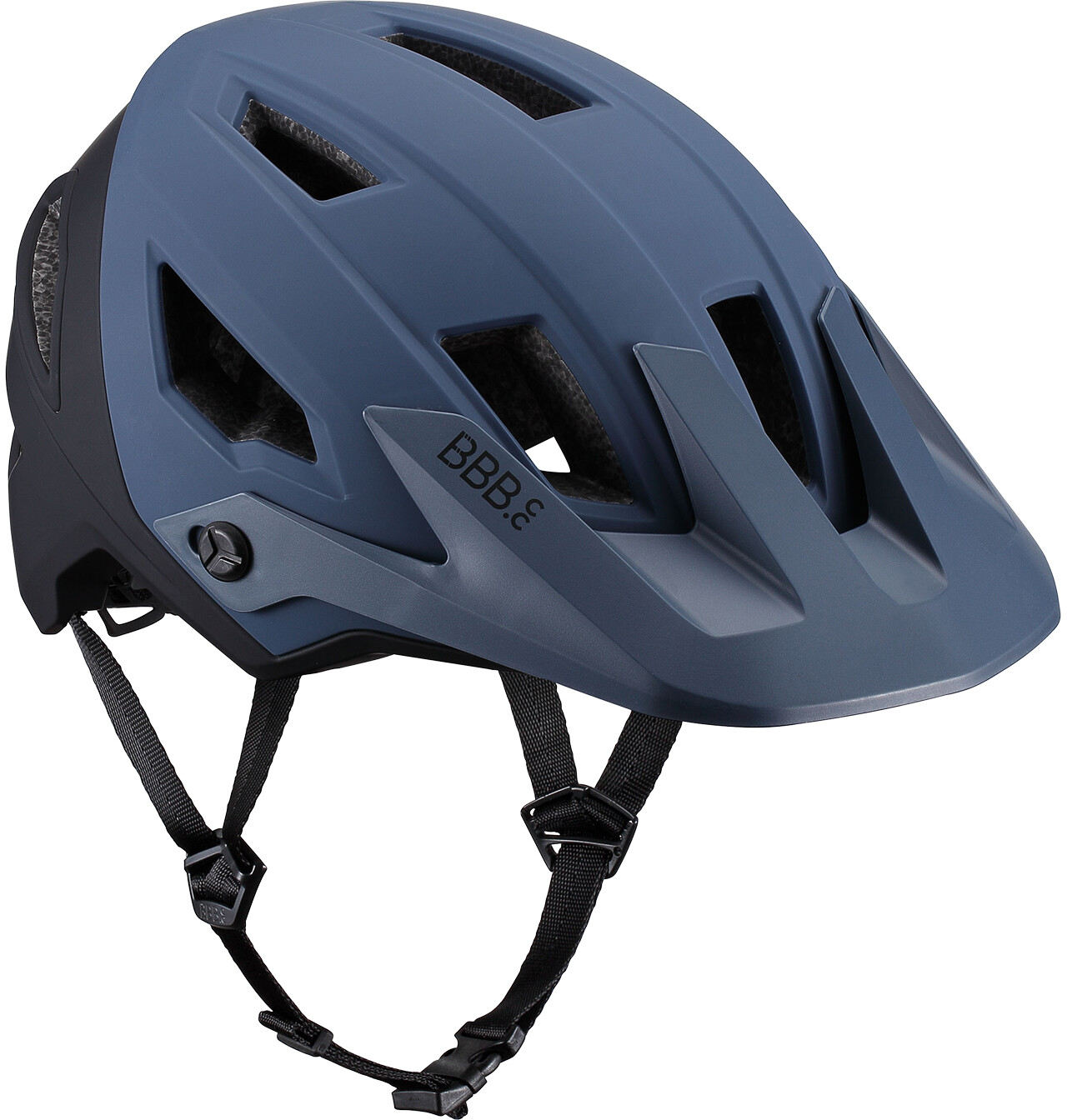 Bbb Cycling Unisexs helmet Tithon 58-62cm matt gray/blue L 