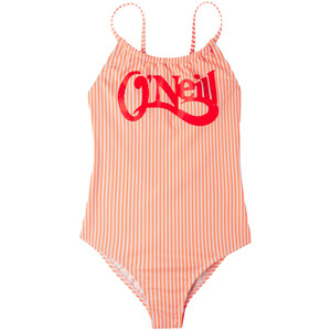 O'Neill Miami Beach Party Swimsuit Girls, orange/blanc orange/blanc