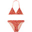 O'Neill Venice Beach Party Bikini Niñas, rojo/amarillo