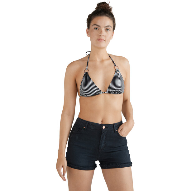 O'Neill Capri Bondey Fixed Essentials Bikini Dames, zwart/wit