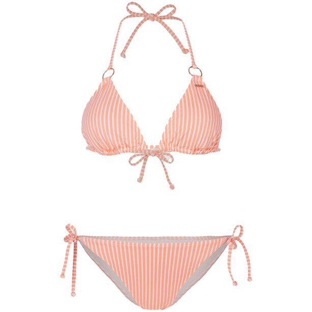 O'Neill Capri Bondey Fixed Essentials Bikini Dames, oranje/wit