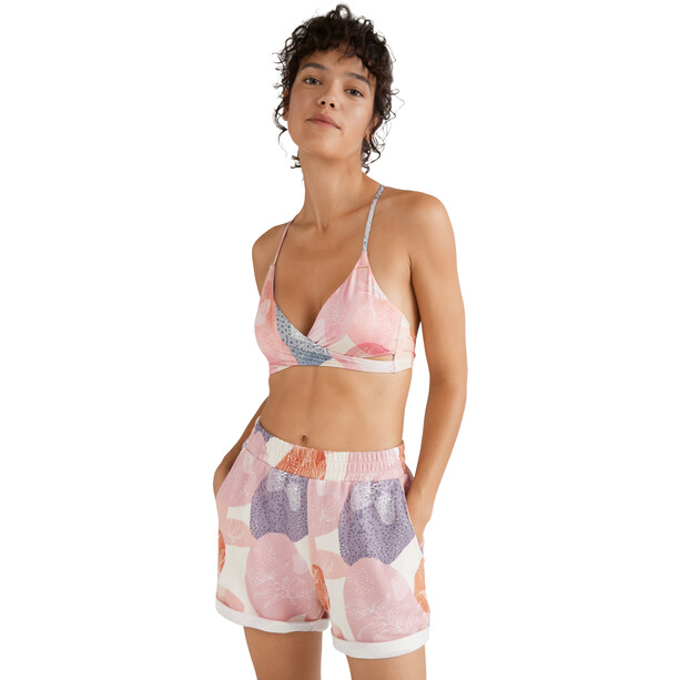 O'Neill Global Baay Maoi Fixed Bikini Dames, roze/bont