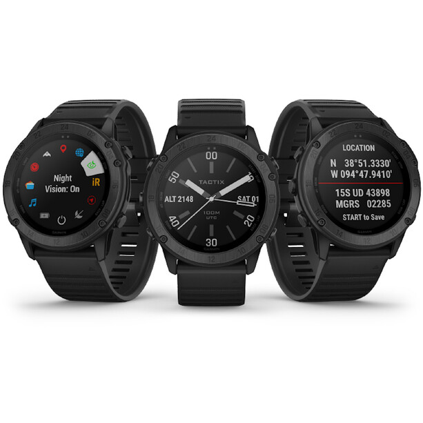 Garmin Tactix Delta Sapphire Edition Tactical GPS Watch Svart