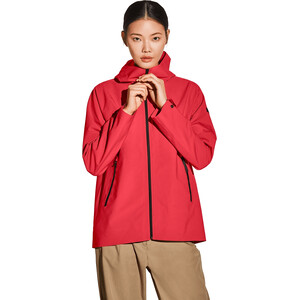 Jack Wolfskin Stormshell Giacca Donna, rosso rosso