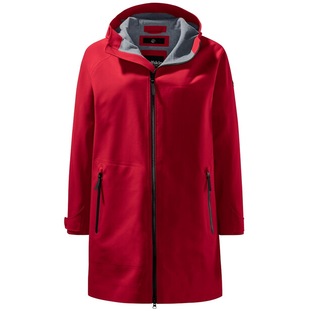 Jack Wolfskin The Storm Shell Jas Dames, rood