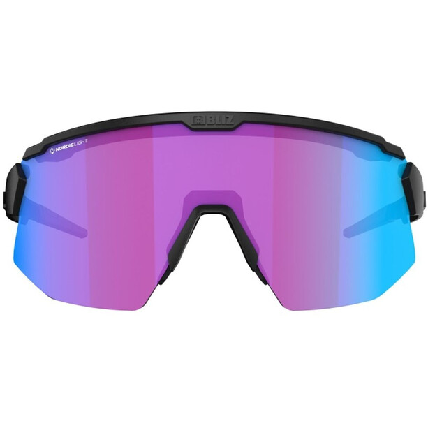 Bliz Hero Nano Optics Nordic Light Glasses matt black/begonia-violet with blue multi
